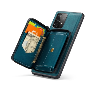 Funda con Diseño de Cremallera para Samsung Galaxy A12 A32 A42, Funda Trasera Magnética para Samsung Galaxy <span class=keywords><strong>A52</strong></span> A72 A51 <span class=keywords><strong>A71</strong></span> - Product Image 4
