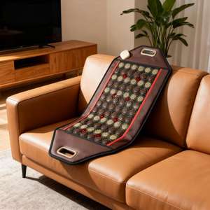 Best Verkopende Warmtetherapie Meubels Gezondheidszorg Infrarood Verwarming Pads Toermalijn Bed <span class=keywords><strong>Mat</strong></span> <span class=keywords><strong>Jade</strong></span> Steen <span class=keywords><strong>Massage</strong></span> Pad - Product Image 4