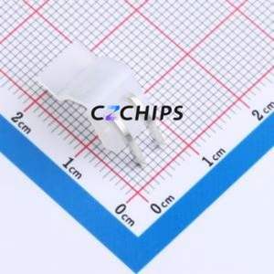 CH3.96-2P WZ Wire-to-Board Pin Header Bent Lead Through Hole,P=3.96mm Connector 1x2P 3.96mm Right Angle Insert CH - Product Image 2