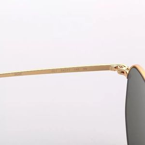 Nouvelles lunettes de soleil unisexes en métal et verre avec protection UV400, design carré à monture complète, légères, durables, confortables, dégradé doré - Product Image 4