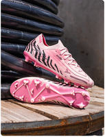 Chaussures de football à crampons longs et bas, respirantes printemps-été, personnalisables, directement de l'usine