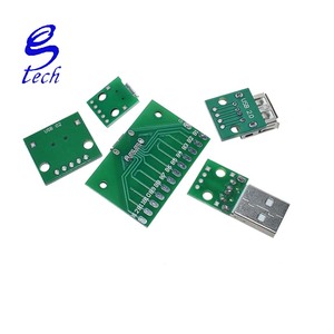 <span class=keywords><strong>USB</strong></span> Nam nối/mini <span class=keywords><strong>USB</strong></span> để Dip Adapter nữ nối 2.54 nối <span class=keywords><strong>B</strong></span> <span class=keywords><strong>Type</strong></span>-C USB2.0 3.0 nữ PCB chuyển đổi - Product Image 4