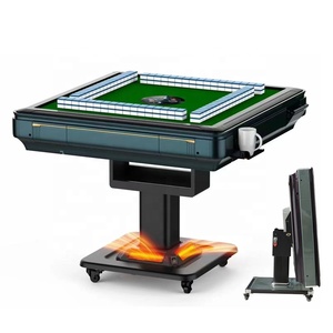 Dericsson Silent Mahjong Machine <b>Table</b> Automatic <b>Foldable</b> Dining 2 in 1 <b>With</b> Heater Quick Shipment 5-13-02 Fully Automatic Mahjo - Product Image 1