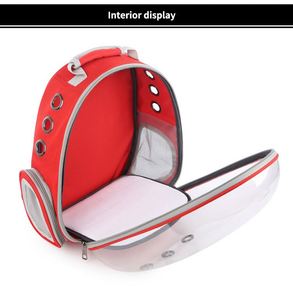 Capsule Transparent Extérieur Portable Pet Voyage <span class=keywords><strong>Transport</strong></span> <span class=keywords><strong>Sac</strong></span> De <span class=keywords><strong>Transport</strong></span> Chien Fourre-Tout <span class=keywords><strong>Sac</strong></span> À Dos Grande Capacité Respirant Robuste <span class=keywords><strong>Chat</strong></span> <span class=keywords><strong>Sac</strong></span> - Product Image 4