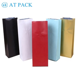 High quality customized side gusset packaging bags for coffee or tea