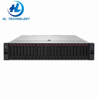 Serveur en rack 2U haute performance System SR650 V3, double processeur Intel Xeon Scalable de 5e génération, 64 cœurs, serveur AI GPU d'entreprise, grand stockage