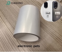 Étiquette autocollante personnalisée en PET de 0,05 mm, découpée à la presse, résistante aux déchirures, imperméable, pour téléphone portable et écouteurs