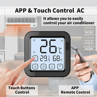 Contrôleur intelligent Wi-Fi IR TY-S16 Pro Tuya pour climatiseur avec écran LCD, contrôle par application, capteur de température et d'humidité
