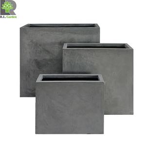 Pots en fibres de Style classique avec une couleur de <span class=keywords><strong>teinture</strong></span> naturelle et une Surface mate pour la maison, le bureau et le jardin - Product Image 3