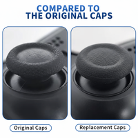 Capuchons de réparation de joystick sans outil pour manette PS5 PS4 Installation facile Remplacement des poignées de joystick pour PS4 et PS5 Stick analogique