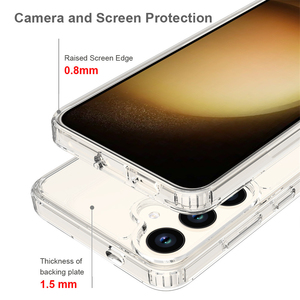 <span class=keywords><strong>Coque</strong></span> de téléphone antichoc en cristal clair <span class=keywords><strong>pour</strong></span> <span class=keywords><strong>Samsung</strong></span> S24 Plus <span class=keywords><strong>coque</strong></span> arrière rigide <span class=keywords><strong>pour</strong></span> S23 S22 Plus S21 S20 FE <span class=keywords><strong>A33</strong></span> A53 A73 A14 A34 - Product Image 4