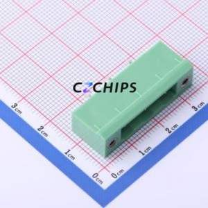 KF2EDGVM-7.5-3P Plug-in Terminal Block Through hole,P=7.5mm Connector Board-to-Board / Socket - Closed Screw Fixing 1x3P 7.5mm - Product Image 1