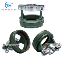 Connecteur circulaire Huadespace de haute qualité J1784-38H-15N Série J1784 D38999, pince électrique, coque arrière, pince de câble