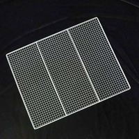 Plateau en acier inoxydable 316 robuste à mailles carrées pour la cuisson, grille de refroidissement, four, boulangerie