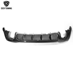 Difusor Trasero de Fibra de Carbono Seco para Volkswagen VW <span class=keywords><strong>GTI</strong></span> <span class=keywords><strong>Golf</strong></span> 8 2020+, Incluye Clip Nuevo, Reemplazo de Labio de Parachoques Trasero de Carbono Real para Auto - Product Image 2