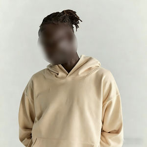 Sudadera con capucha unisex personalizable con logotipo estampado de soplo-Sudadera de algodón de gran tamaño para hombres y mujeres Ropa informal Suministro de fábrica - Product Image 3