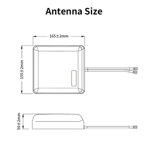 Antena MIMO 4G LTE para exteriores Panel de polarización dual Antena externa direccional Antena de panel de alta ganancia de larga distancia - Product Image 4