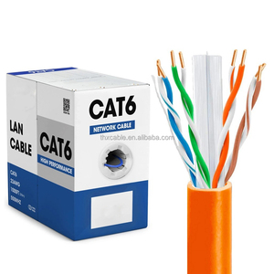 Số lượng lớn mèo 6 ngoài trời Ethernet mạng internet LAN Cáp che chắn bên ngoài Ethernet kabel PVC cách nhiệt đồng giá cả cạnh tranh - Product Image 1