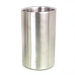 Premium Quality Durable Stainless Steel Wine <b>Cooler</b> & Ice Bucket Elegant Tabletop Party Use 5L Capacity Classic Floral Design - Product Image 1