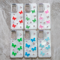 Coque de téléphone en acrylique antichoc avec design à gros trous en époxy de luxe pour Huawei Honor X5C Plus 4G, étui de protection mignon pour mobile