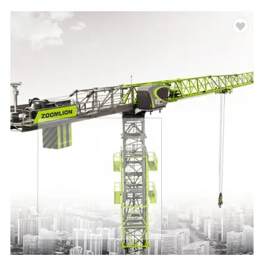 Factory Tower Crane Telescopic Luffing-jib New Product 2020 Provided Zoomlion Tower Crane Price Construction Tower Crane 10 Ton