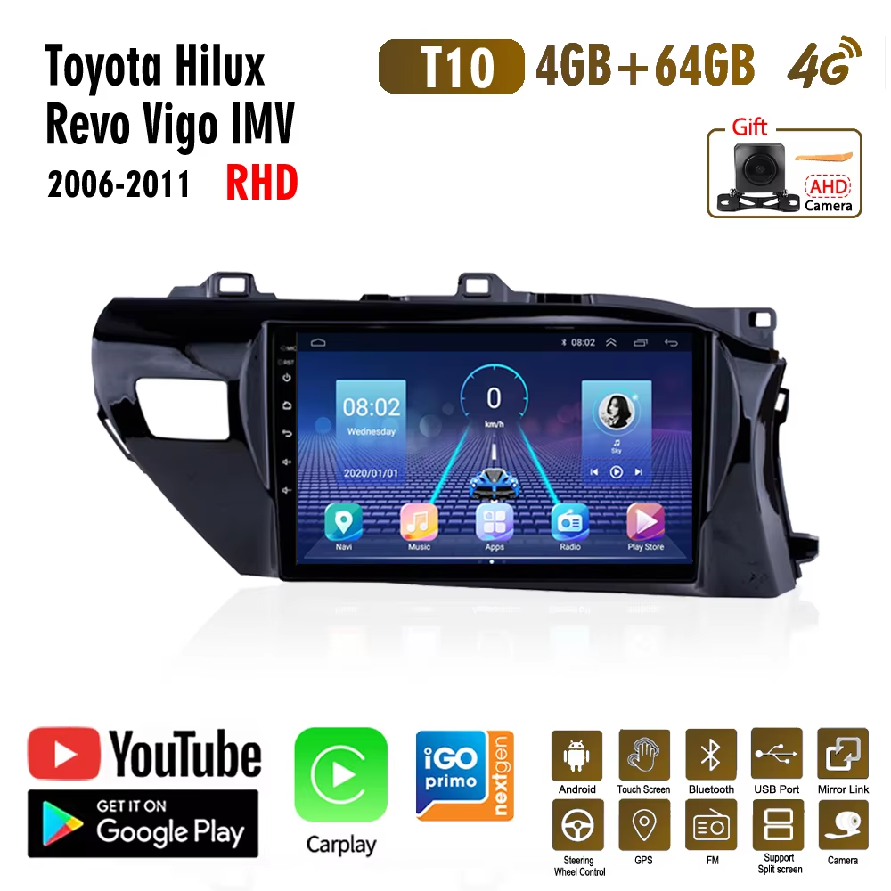 T10 4-64GB WIFI+4G R