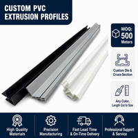 Tuyaux en PVC personnalisés, extrusion plastique, profilés extrudés en PE PVC, vente en gros, OEM ODM, durables pour l'extérieur
