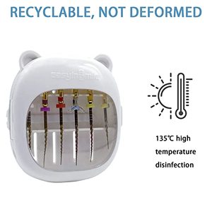 Tandheelkundige Wortelkanaalbestanden Organizer <span class=keywords><strong>Endo</strong></span> Bestanden Containerdoos Met Meetliniaal - Product Image 3
