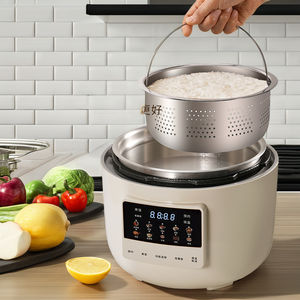 5L haute température haute pression affichage LED autocuiseur électrique faible teneur en sucre en aluminium Pot en acier inoxydable maison voiture utilisation - Product Image 4