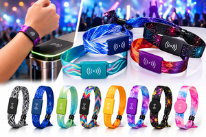 สายรัดข้อมือ RFID NFC สำหรับงานเทศกาล แบบพิมพ์ได้ ปรับแต่งได้ ใช้เป็นตั๋วเข้างาน คอนเสิร์ต นิทรรศการ และการจัดการการเข้าออก - Product Image 3