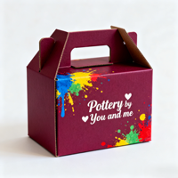 Boîtes d'emballage pour colis postaux personnalisées, réutilisables, écologiques, en carton kraft noir et rose, pour les petites entreprises