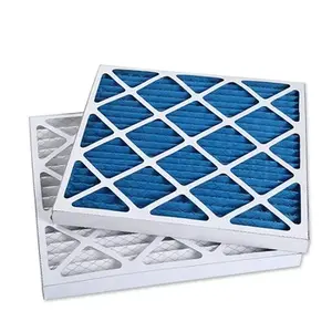 Filter HVAC kartrid Filter pemurni udara efisiensi tinggi Panel Filter karbon aktif Hepa