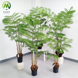 Grande Pianta Artificiale di Felce Bracken <span class=keywords><strong>in</strong></span> <span class=keywords><strong>Vaso</strong></span>, Foglie Verdi di Felce <span class=keywords><strong>in</strong></span> Contenitore, Bonsai Artificiale di Felce - Product Image 1