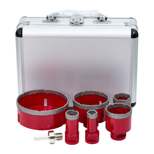 Meilleur Kit de Scies Cloches Diamantées M14 Brasées Sous Vide pour Carrelage, Céramique et Porcelaine pour une Coupe Efficace - Product Image 1