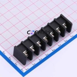 DBT30C-10.0-7P-BK-P Barrier Terminal Block Through hole Component (THT),P=10mm Connector - Product Image 1