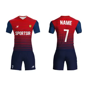 Dye Sublimation Printing Soccer Jersey Football Wear Soccer Football Team Jersey Custom Soccer Jersey