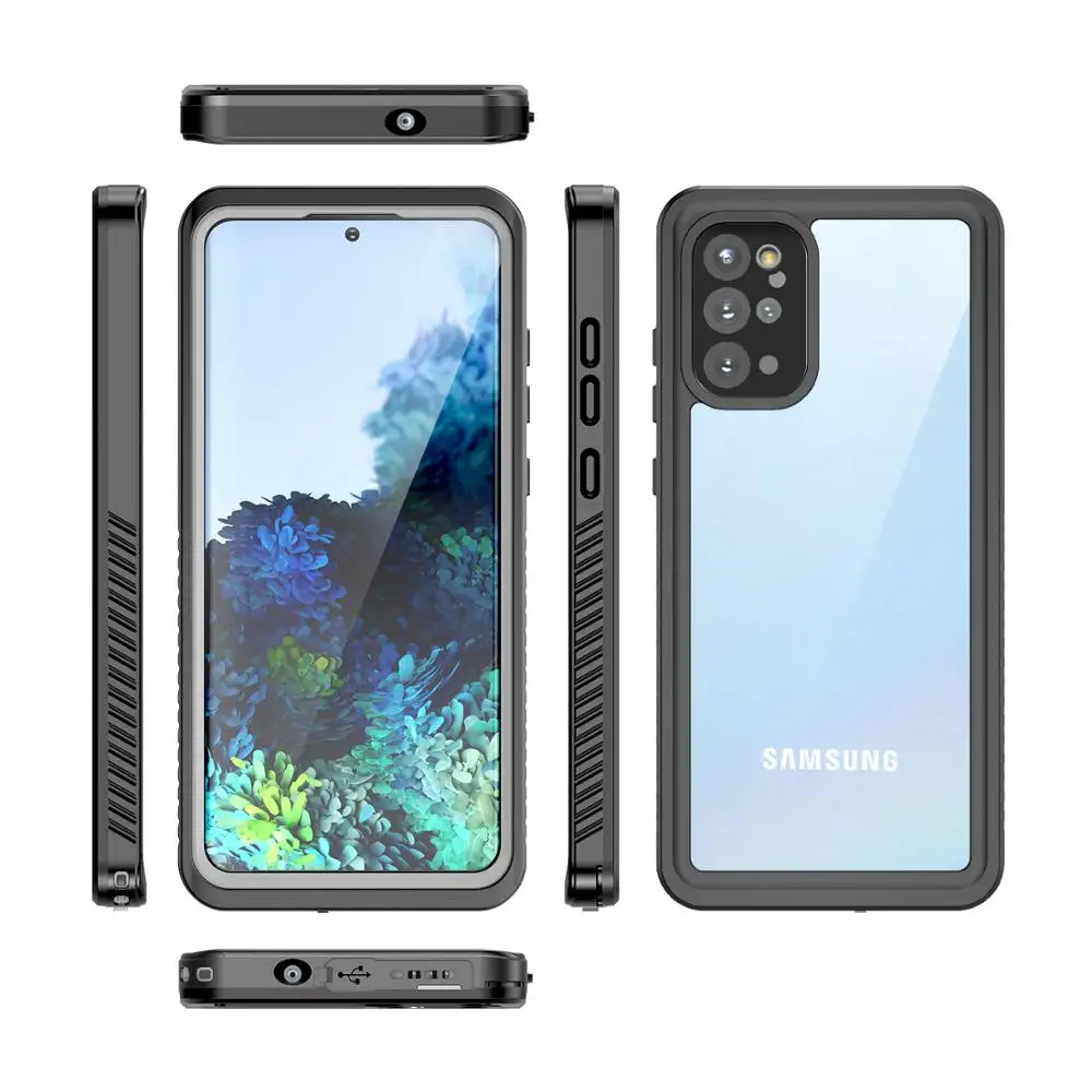 Para Samsung Galaxy S20 Plus Caso À Prova D' Água, Cheio Tampa IP68 Certificados À Prova D' Água À Prova de Choque Heavy Duty Robusto Caso de Telefone Celular