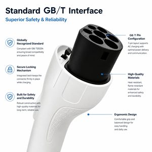 Câble <span class=keywords><strong>de</strong></span> charge EV <span class=keywords><strong>Type</strong></span> <span class=keywords><strong>2</strong></span> vers GBT avec capteur <span class=keywords><strong>de</strong></span> surchauffe interne et bornes nickelées, câble <span class=keywords><strong>de</strong></span> charge CA intelligent <span class=keywords><strong>Type</strong></span> <span class=keywords><strong>2</strong></span> vers GBT - Product Image 2