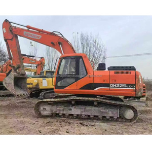 Excavadora Hidráulica de Orugas Usada de Alta Calidad, Doosan DH225LC-7, Motor Original, 22 Toneladas, 220kw de Potencia, Caja de Cambios, Bomba, Minería - Product Image 1