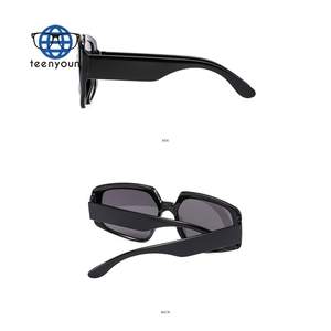 Teenyoun – <span class=keywords><strong>lunettes</strong></span> <span class=keywords><strong>de</strong></span> <span class=keywords><strong>soleil</strong></span> <span class=keywords><strong>de</strong></span> styliste irrégulières <span class=keywords><strong>de</strong></span> luxe surdimensionnées rétro en forme <span class=keywords><strong>de</strong></span> <span class=keywords><strong>femme</strong></span> 2023 nouvelle monture Large dégradé pour homme - Product Image 6