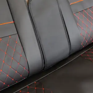 Kanglida produttore professionale Comfort nero finta similpelle universale coprisedili auto Set completo