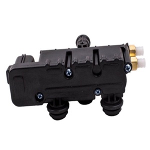 Bloc de soupapes pour <span class=keywords><strong>Land</strong></span> <span class=keywords><strong>Rover</strong></span> <span class=keywords><strong>Discovery</strong></span> <span class=keywords><strong>3</strong></span> 4 Sport, électrovanne de <span class=keywords><strong>compresseur</strong></span> de <span class=keywords><strong>suspension</strong></span> pneumatique, référence OE RVH000095 RVH000055, position avant - Product Image 3