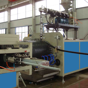 HDPE PE PP Wasserrohr-Tropfbewässerungs-Extrusionslinie mit Hoher Produktivität, Lager für Motor, PLC, Pumpe, Motor der Marke <span class=keywords><strong>AMCO</strong></span> - Product Image 3