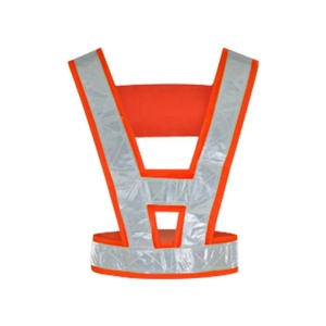 Chaleco de Trabajo de Alta Visibilidad Personalizado, Chaleco de Seguridad Reflectante Fluorescente para Administración Vial - Product Image 3
