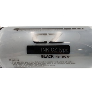 Chất lượng cao tương thích risos CZ CV mực cho kỹ thuật số <span class=keywords><strong>duplicator</strong></span> CZ 180 cv1860 với chip tốt 800ml Đen CZ mực - Product Image 3