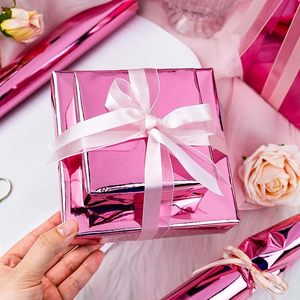 Solid Color <b>Wrapping</b> <b>Paper</b> Valentine's Day <b>wrapping</b> <b>paper</b> Birthday <b>Wrapping</b> <b>Paper</b> Dark Pink daily <b>wrapping</b> <b>paper</b> - Product Image 2