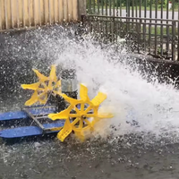 Nouvelle condition automatique roue à aubes aérateur noyau moteur boîte de vitesses moteur pompe pour étang à poissons aquaculture Machine aérateurs