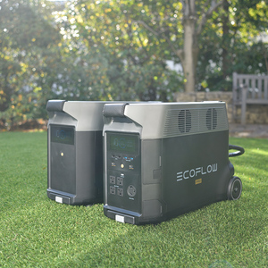 EcoFlow DELTA 3000+ con Tre Pannelli Solari da 400W, Stazione di Alimentazione Portatile, Illuminazione LED, Potenza Nominale 3000W, Onda Sinusoidale Pura, per Auto - Product Image 6