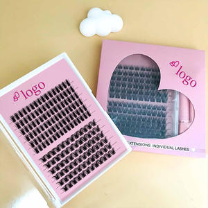 Kit <span class=keywords><strong>de</strong></span> <span class=keywords><strong>Pestañas</strong></span> Postizas en Racimo <span class=keywords><strong>de</strong></span> Larga Duración (14 Días), Curvatura C y D, Kit <span class=keywords><strong>de</strong></span> <span class=keywords><strong>Extensiones</strong></span> <span class=keywords><strong>de</strong></span> <span class=keywords><strong>Pestañas</strong></span> en Racimo, Kit <span class=keywords><strong>de</strong></span> <span class=keywords><strong>Pestañas</strong></span> en Racimo Personalizadas, Marca Privada - Product Image 3