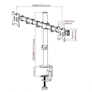 Soporte para Monitor LCD Doble para Generador, Producto Disponible en Stock - Product Image 4